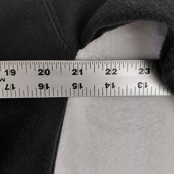 Iowa Hawkeyes Hoodie Mens Size Medium J America Black Gold Spellout Sweatshirt - Picture 9 of 10